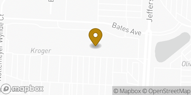 Map showing the location of TJ Maxx in Louisville, KY 40219