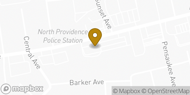 Map showing the location of McDonald's in North Providence, RI 02904