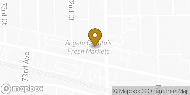 Map showing the location of Amazon Locker - Werner in Elmwood Park, IL 60707
