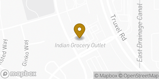 Map showing the location of Baskin-Robbins in Sacramento, CA 95834
