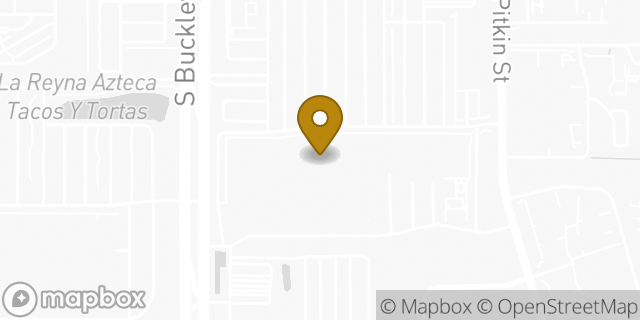 Map showing the location of Target in Aurora, CO 80015