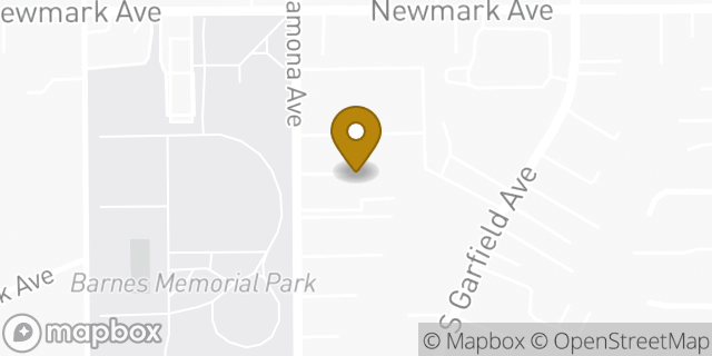 Map showing the location of American Legion in Monterey Park, CA 91754