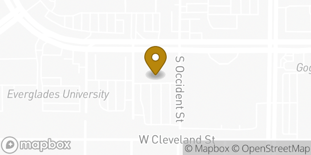 Map showing the location of Publix in Tampa, FL 33609