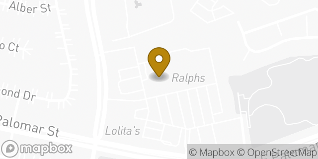 Map showing the location of CVS Pharmacy in Chula Vista, CA 91911
