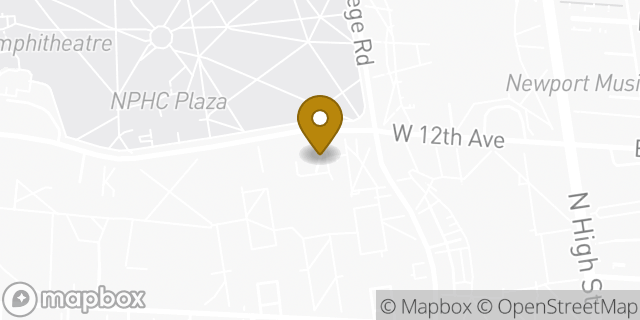 Map showing the location of Amazon Locker - White Trillium in Columbus, OH 43210