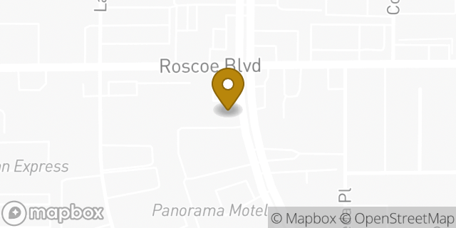 Map showing the location of ATM 7ELEVEN-FCTI in Panorama City, CA 91402