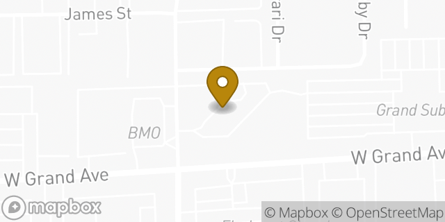 Map showing the location of Chase Bank in Bensenville, IL 60106