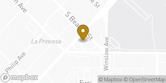 Map showing the location of Amazon Locker - Waikiki in Dallas, TX 75223