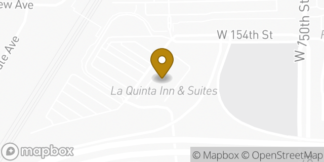 Map showing the location of La Quinta Inn & Suites in Cleveland, OH 44135
