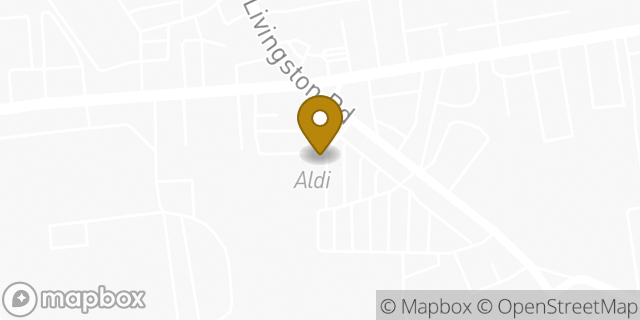 Map showing the location of Aldi in Oxon Hill, MD 20745