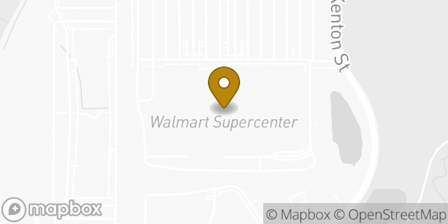 Map showing the location of Walmart Connection Center in Centennial, CO 80112
