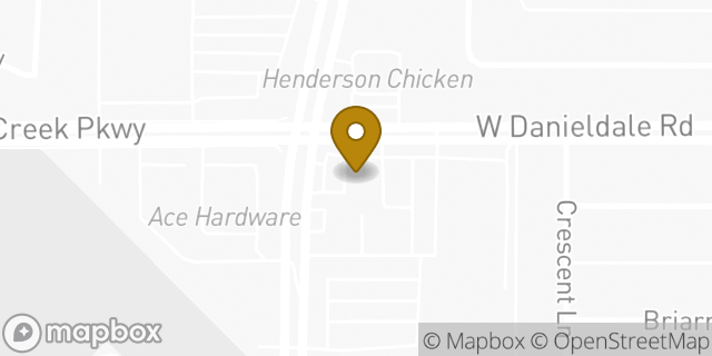 Map showing the location of Amazon Locker - Sanity in Duncanville, TX 75137