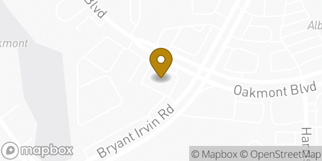 Map showing the location of MinuteClinic at CVS in FORT WORTH, TX 76132