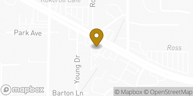 Map showing the location of Starbucks in La Canada Flintridge, CA 91011