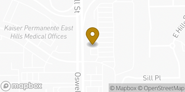 Map showing the location of Chase Bank in Bakersfield, CA 93306