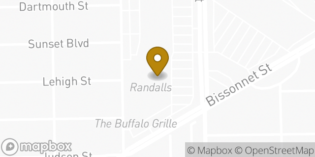 Map showing the location of Coinme in Houston, TX 77005