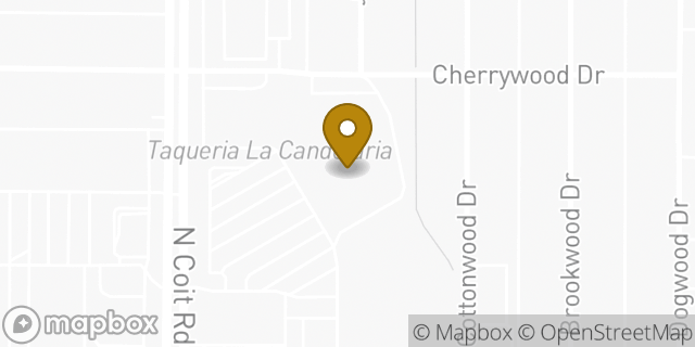 Map showing the location of Kroger in Richardson, TX 75080