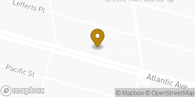 Map showing the location of AutoZone in Brooklyn, NY 11238