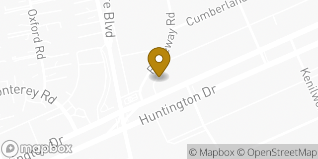 Map showing the location of The UPS Store in San Marino, CA 91108