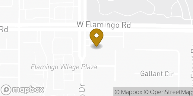 Map showing the location of Amazon Locker - Hilda in Las Vegas, NV 89147
