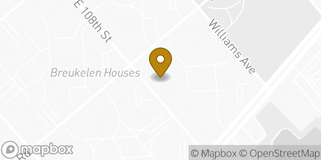 Map showing the location of Amazon Locker - Denise in Brooklyn, NY 11236