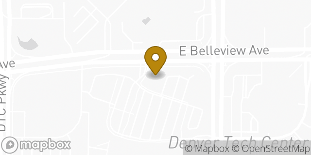 Map showing the location of Chipotle Mexican Grill in Greenwood Village, CO 80111