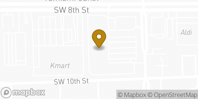 Map showing the location of ATM Winn Dixie in Miami, FL