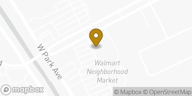 Map showing the location of Walmart Neighborhood Market in Houma, LA 70364