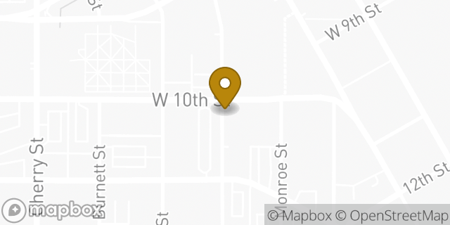 Map showing the location of Fort Worth - Taylor Street HLE in Fort Worth, TX 76102