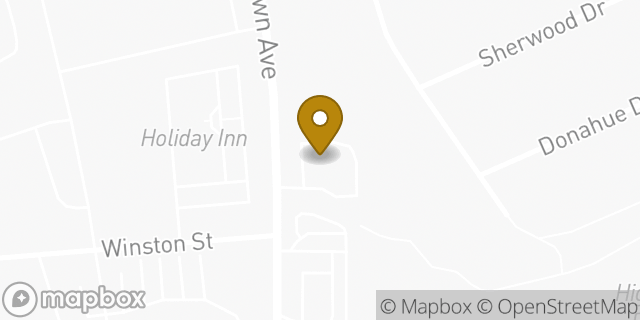 Map showing the location of McDonald's in Manchester, NH 03103