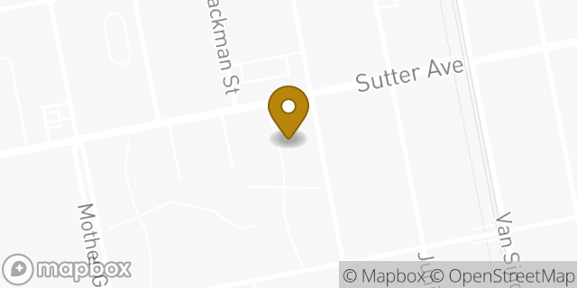 Map showing the location of Amazon Locker - Patroon in Brooklyn, NY 11212