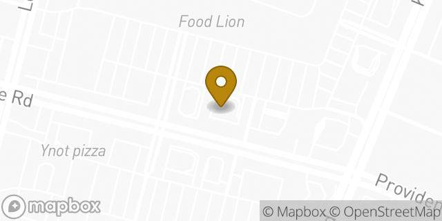 Map showing the location of Starbucks in Virginia Beach, VA 23464