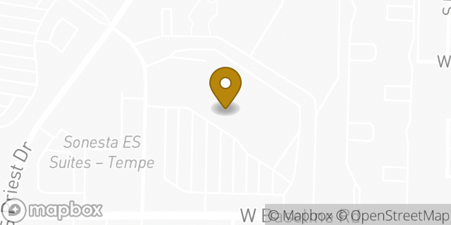 Map showing the location of The Home Depot in Tempe, AZ 85283