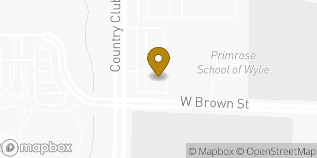 Map showing the location of 7-Eleven in Wylie, TX 75098