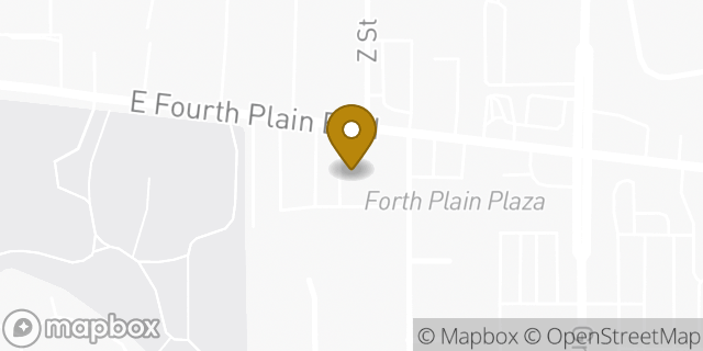 Map showing the location of Amazon Locker - Wyat in Vancouver, WA 98661