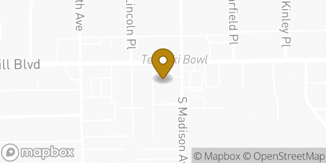 Map showing the location of Amazon Locker - Functionality in Monrovia, CA 91016