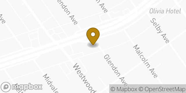 Map showing the location of 7-Eleven in West Los Angeles, CA 90025