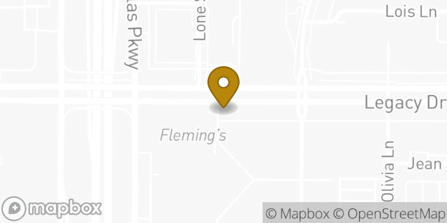 Map showing the location of Kendra Scott in Plano, TX 75024