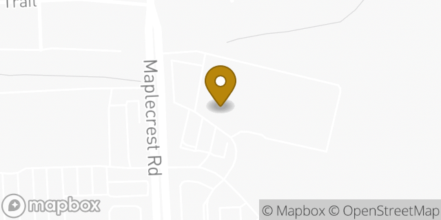 Map showing the location of Planet Fitness in Fort Wayne, IN 46835
