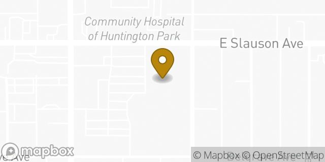 Map showing the location of ATM CVS in Huntington Park, CA