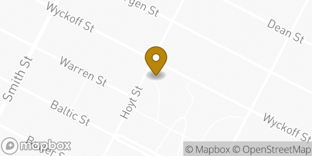 Map showing the location of Amazon Locker - Nellie in Brooklyn, NY 11217