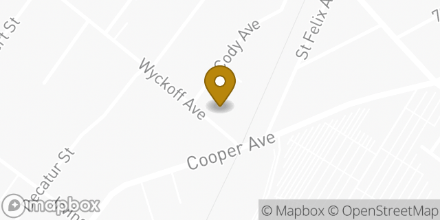 Map showing the location of CubeSmart Self Storage in Ridgewood, NY 11385