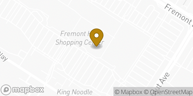 Map showing the location of Marshalls in Fremont, CA 94538