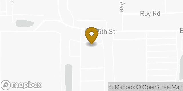 Map showing the location of Penske Truck Rental in Indianapolis, IN 46219