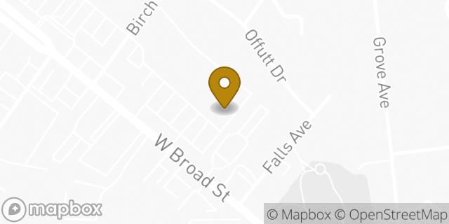 Map showing the location of Amazon Locker - Autor in Falls Church, VA 22046