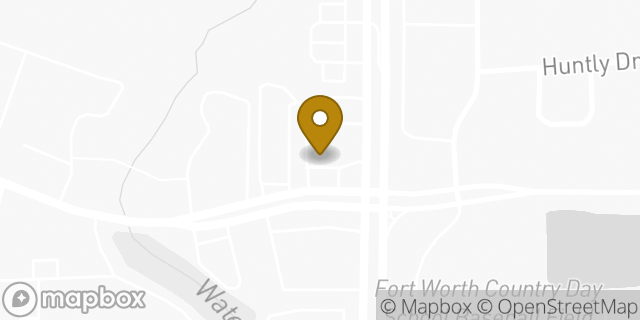 Map showing the location of Amazon Locker - Spork in Fort Worth, TX 76109