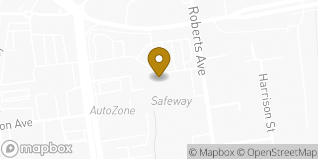 Map showing the location of Amazon Locker - Amaze in Fremont, CA 94538