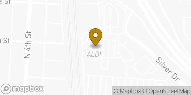 Map showing the location of Aldi in Columbus, OH 43211