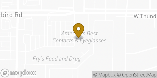 Map showing the location of Amazon Locker - Shu in Phoenix, AZ 85053
