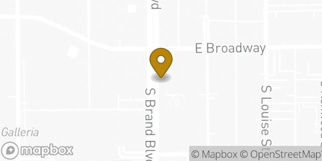 Map showing the location of Old Navy in Glendale, CA 91204